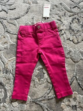 NWT Catimini Hot Pink Girls' Pull-On Jeggings